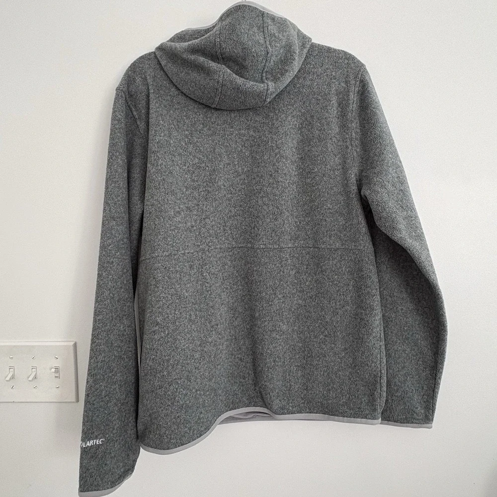 North Face Hoodie Mens M Long Sleeve Hooded Pullover‎ Pockets Gray Casual